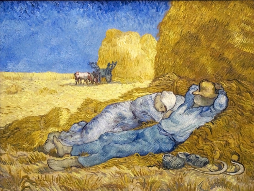 麦田里的守望者梵高