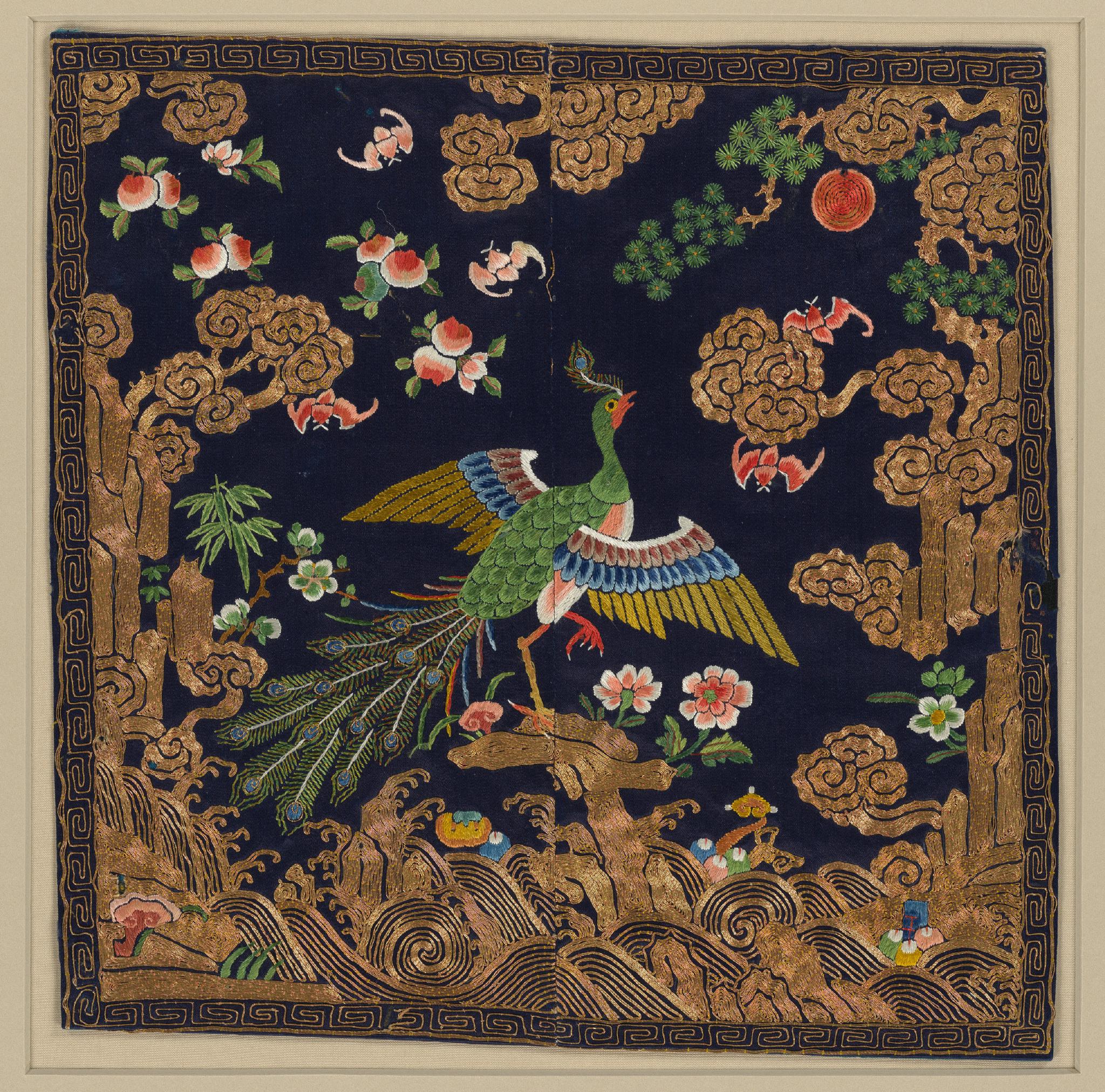 一个细节都很可爱一品文官仙鹤补子三品文官孔雀补子三品武官豹子补子