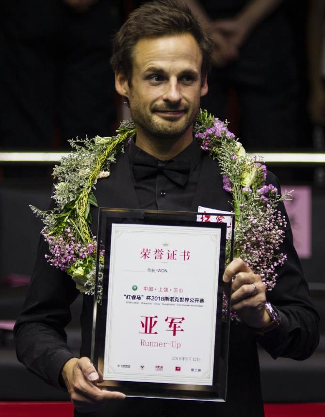 "土豆哥"吉尔伯特玉山赛收获奖金近八万英镑!获得单杆最高奖.
