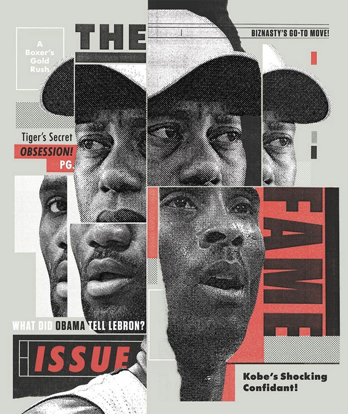 照片太多的人物海报怎么排版是时候来试试拼图了