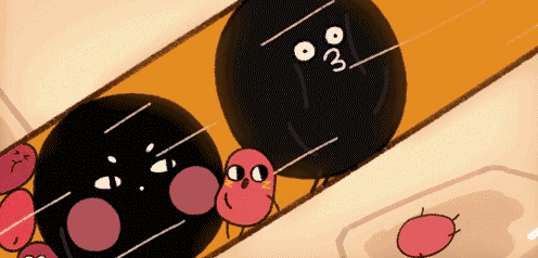 他上班一心只求速死,但试了几百次都没被吃掉|红小豆|豆子|红豆冰