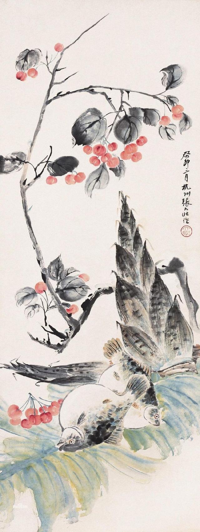 国画院画师张大壮艺术欣赏,自然流美,法度井然!