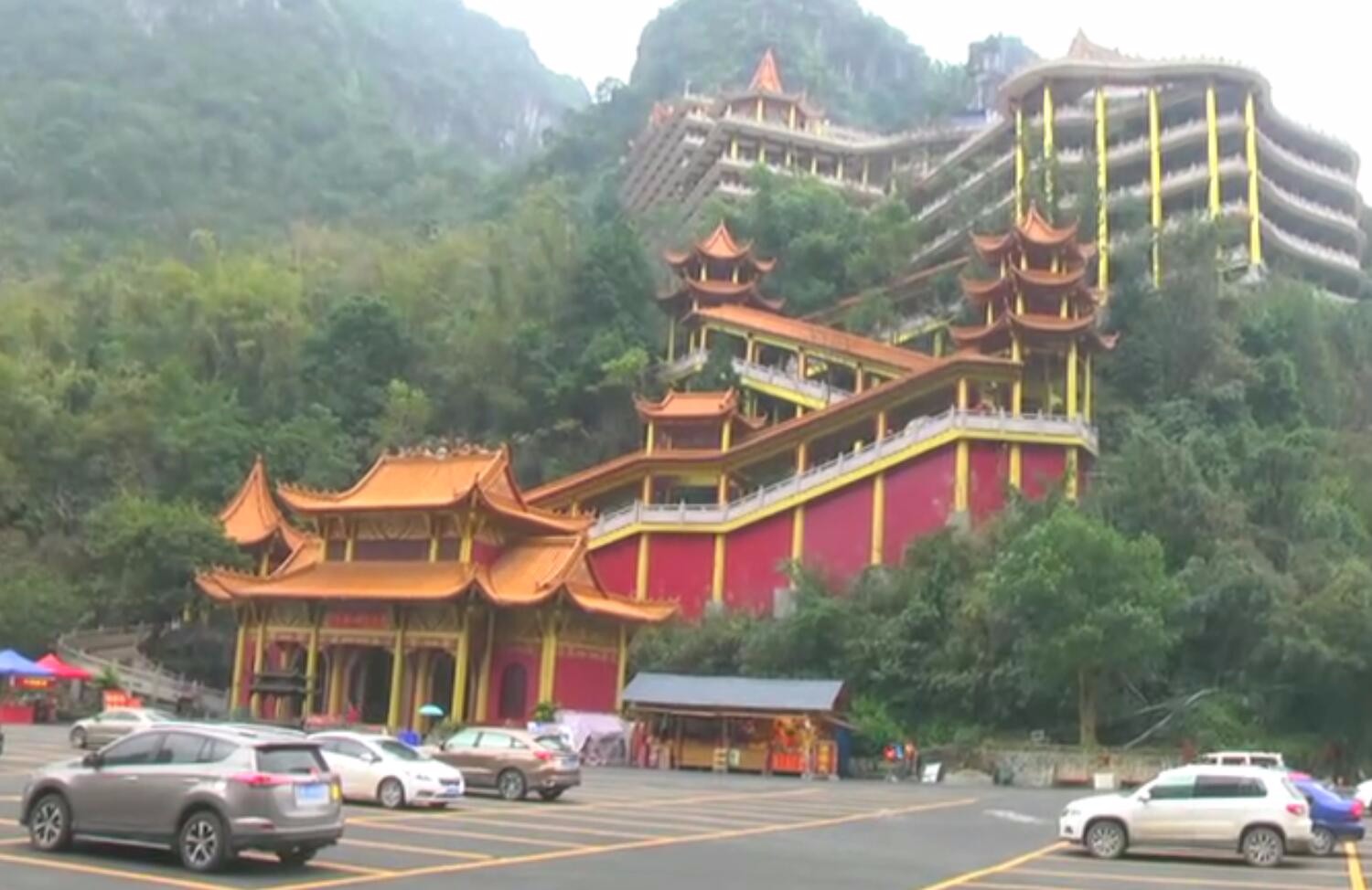 广西南宁市马山县古零镇弄拉旅游风景区