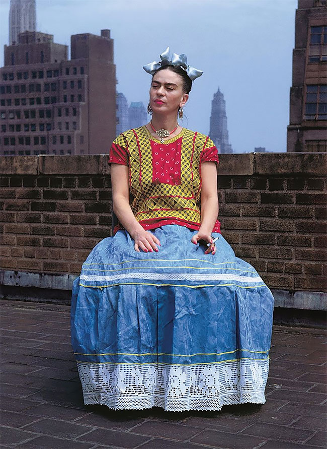 1931年的弗里达·卡罗(frida kahlo) | 匈牙利艺术家,摄影师 nickol