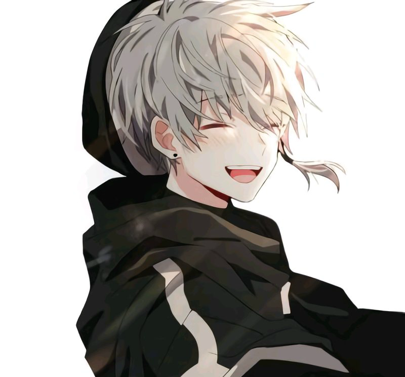 超美二次元男生头像最美的海岸线总是很蜿蜒