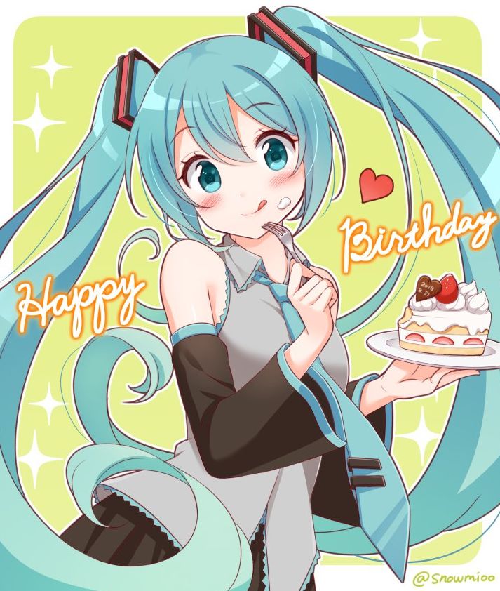 8月31日初音未来生日纪念,日本众多画师绘制初音生日贺图|初音未来|生