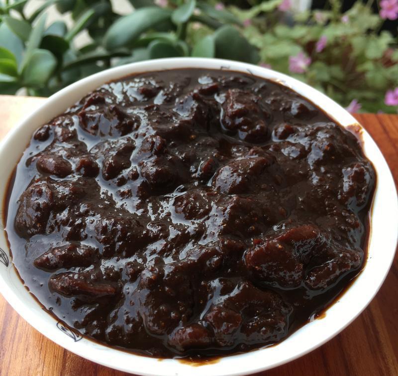 蚕豆酱 最后这个美食是一样调味品.