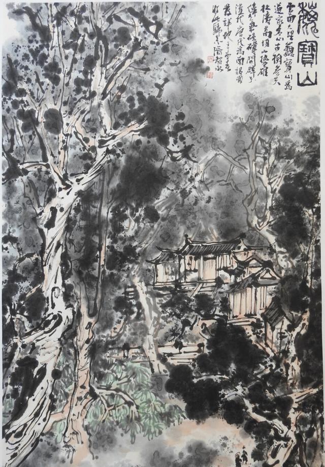 太多情了 有气韵的支撑 色调整而霸气|智永|史国良|山水画_新浪新闻