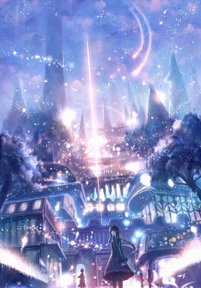 画师推荐每一张都是壁纸防人的梦幻世界