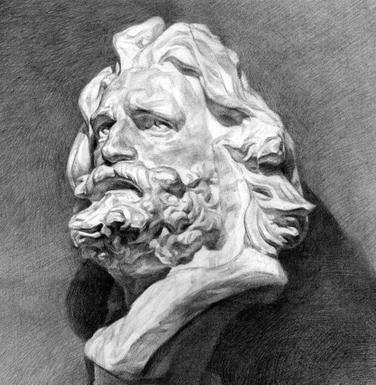 石膏头像怎么画你必须知道的素描石膏绘画步骤干货满满