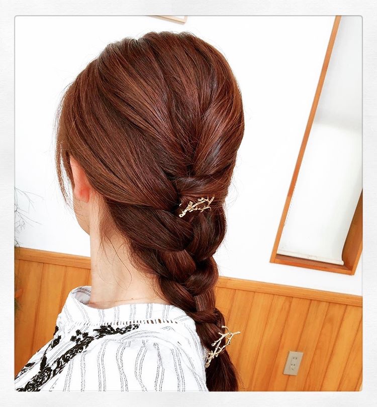 中年高贵编发, 高贵优雅有气质, 真的美艳至极!