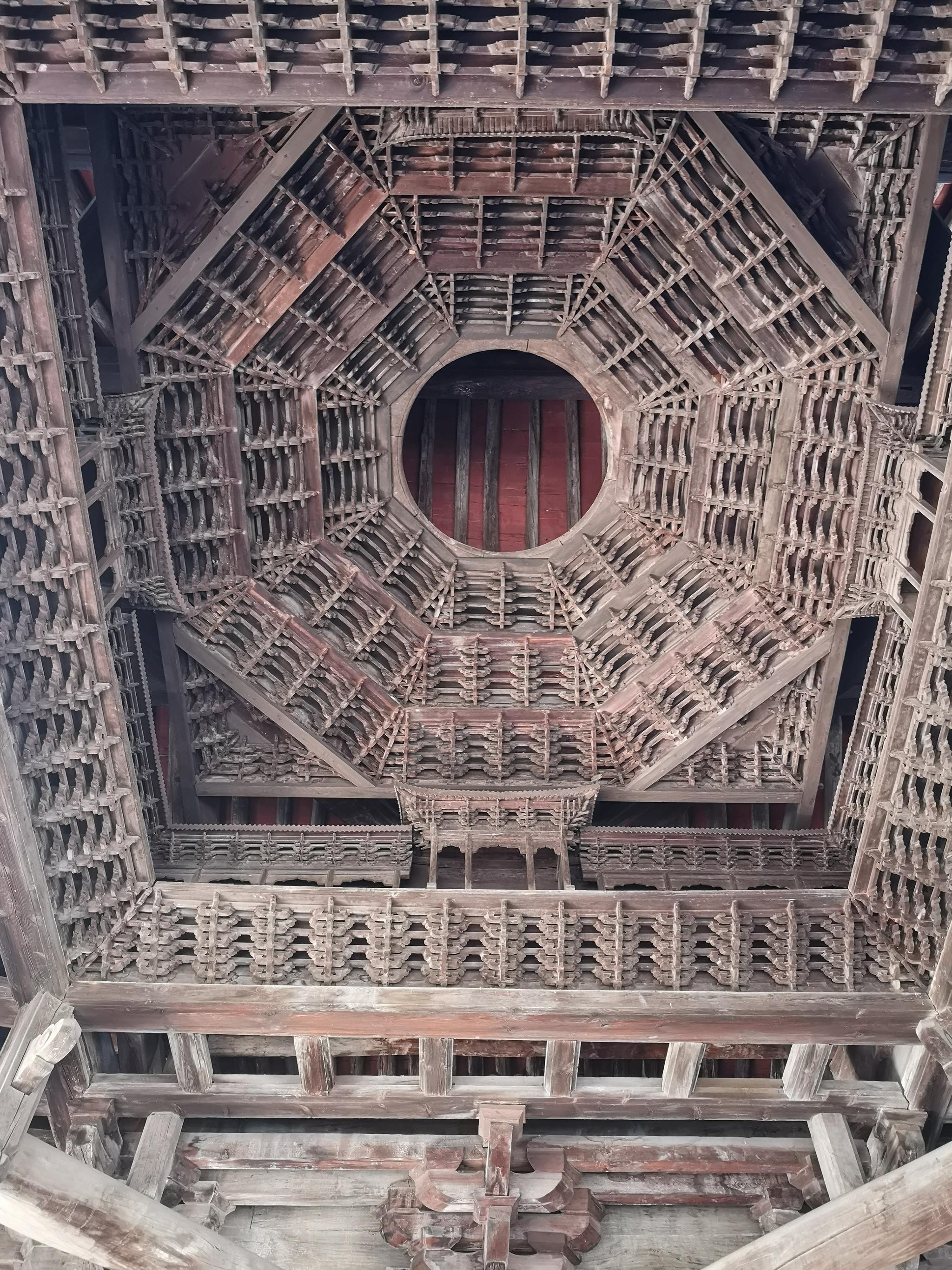 太原窦大夫祠元代藻井