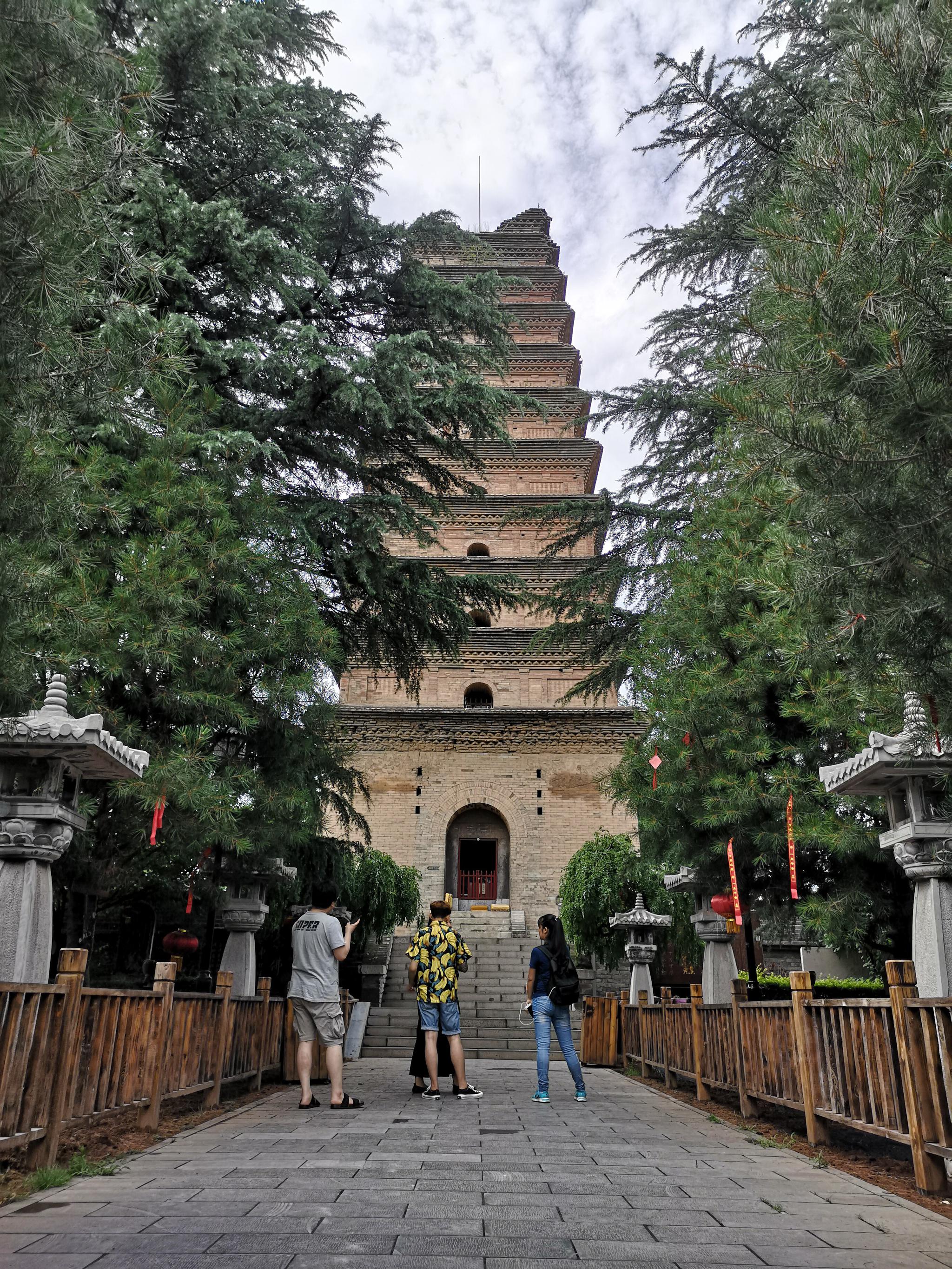 终南山下佛教净土宗祖庭西安香积寺