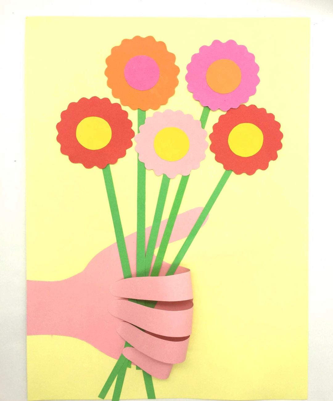 手工制作贺卡|贺卡|卡纸|花瓣_新浪新闻