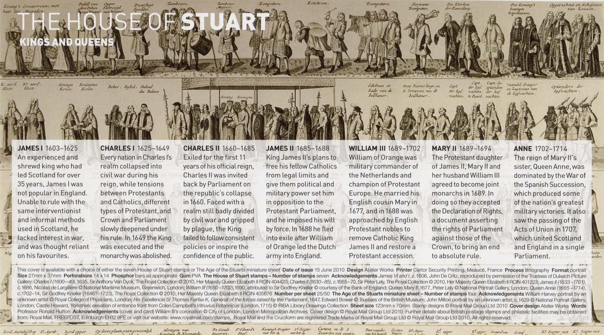 英国国王之斯图亚特王朝