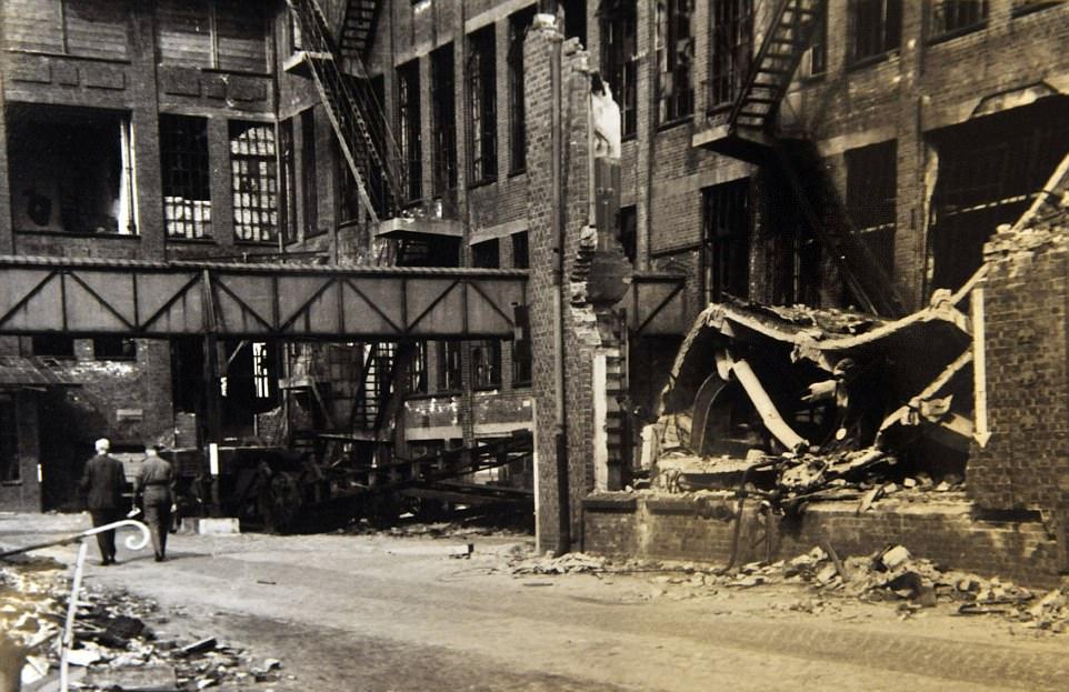 从未见过的德国二战废墟照片, 70%以上的建筑物不适宜居住