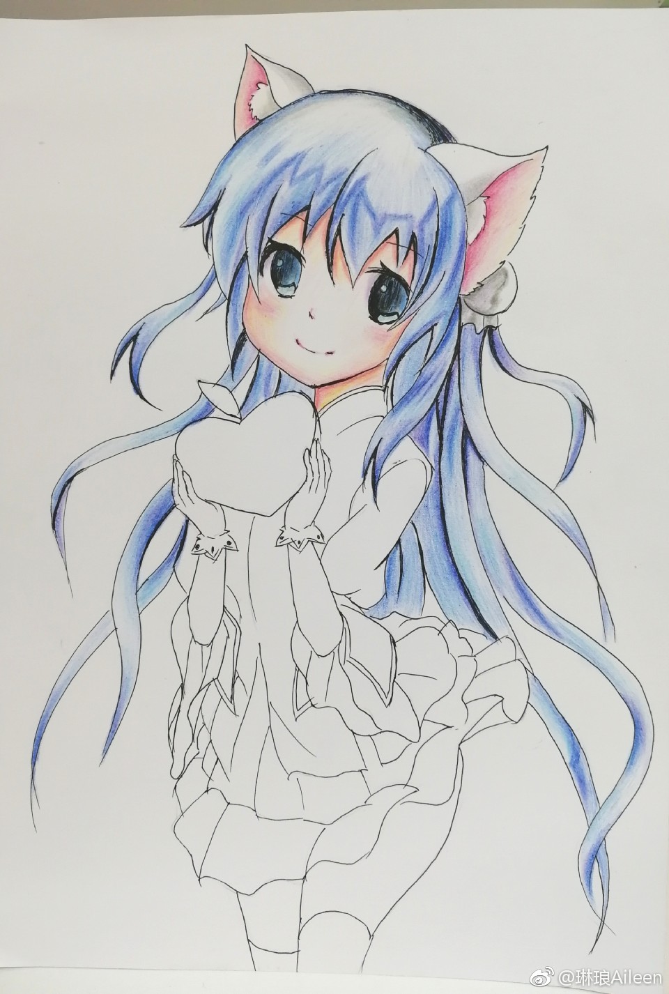 彩铅手绘  @我爱彩铅画  @手绘控_  @手绘插画教程  @手绘画画  @趣