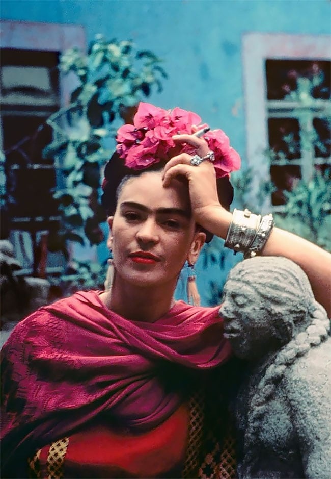 1931年的弗里达·卡罗(frida kahlo) | 匈牙利艺术家,摄影师 nickol