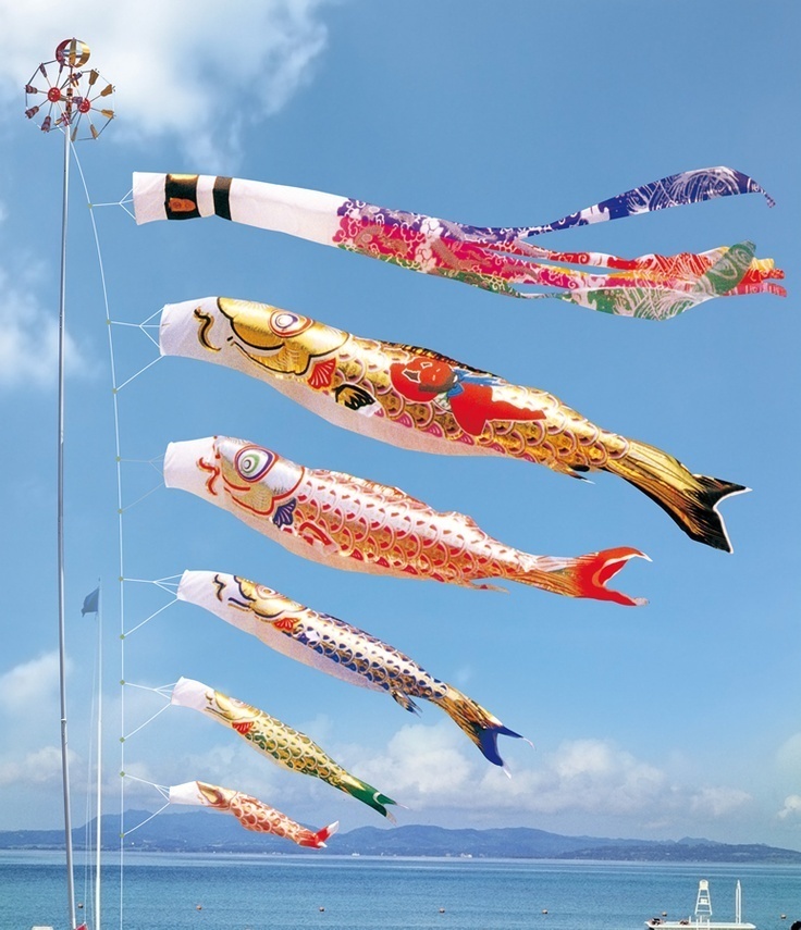 鲤鱼旗里,是不是能有带来好运的锦鲤