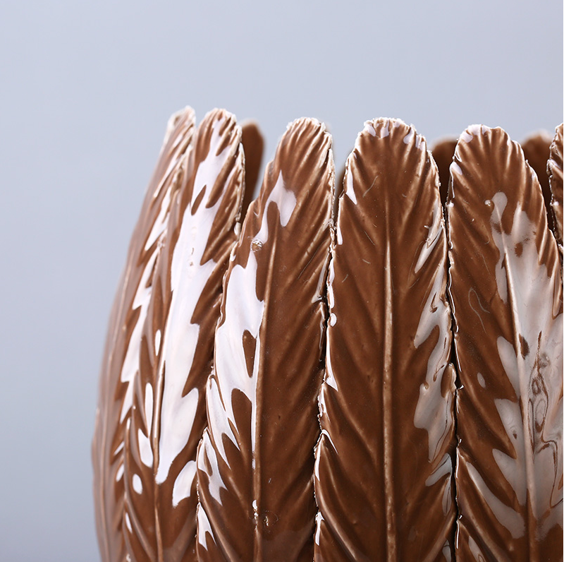 她做了一些叶子造型的家居美饰后,简直美哭了……