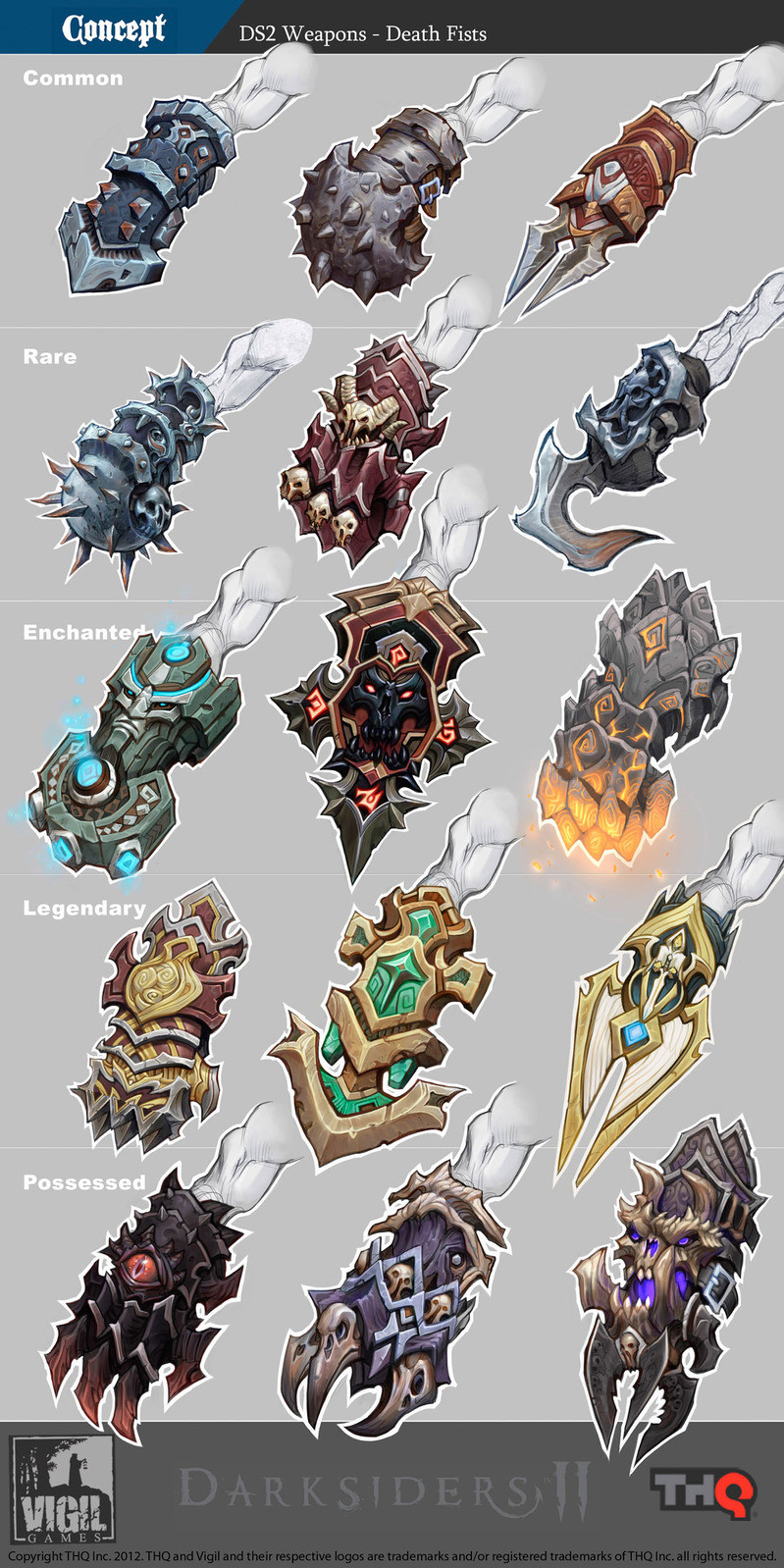 暗黑血统部分角色与道具原画设定._新浪看点