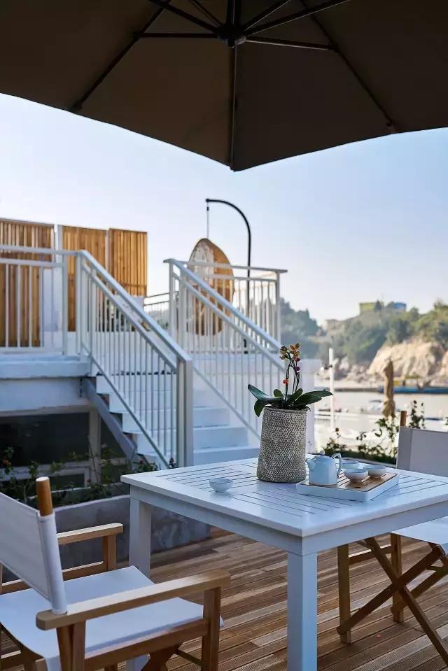 温州洞头蓝色海边避世精品民宿,带你徜徉"圣托里尼"纯白天堂里