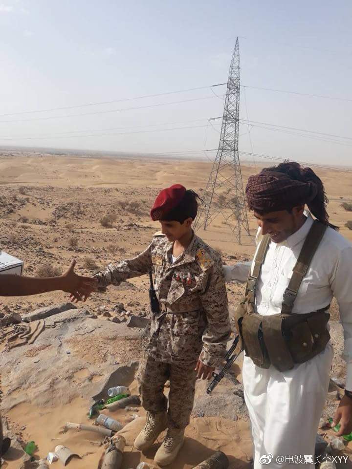 估计是也门战场上最年轻的将军