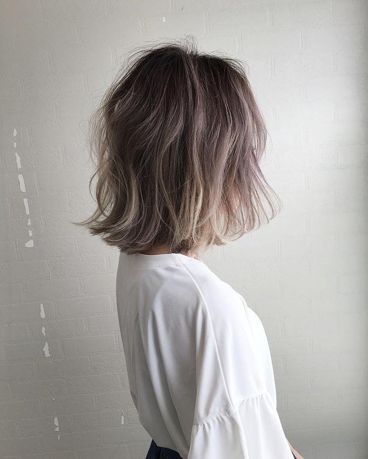 短发也能染渐变每一款都很漂亮