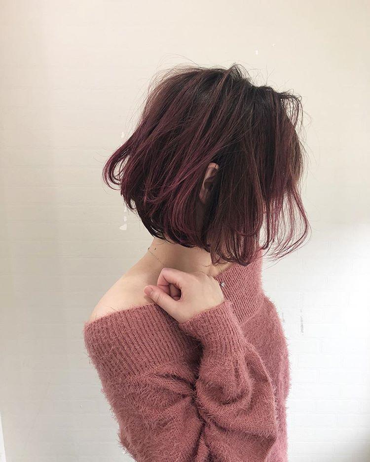 短发也能染渐变每一款都很漂亮