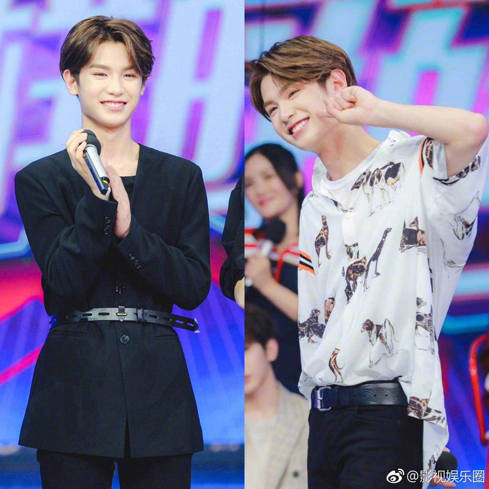 nine percent 九人合体综艺首秀登上快本蔡徐坤,陈立农,范丞丞,黄