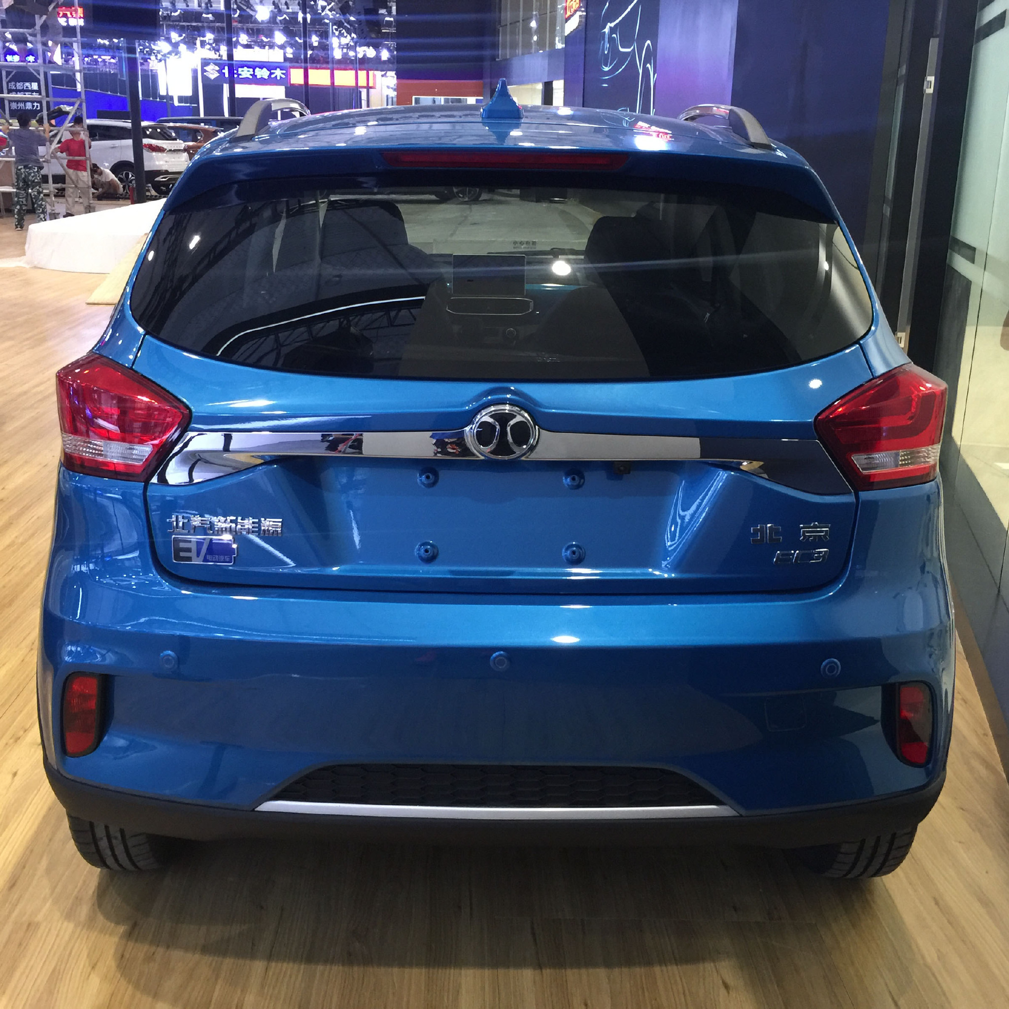 北汽新能源ec3曝光 全新造型或将摆脱老年代步阴影