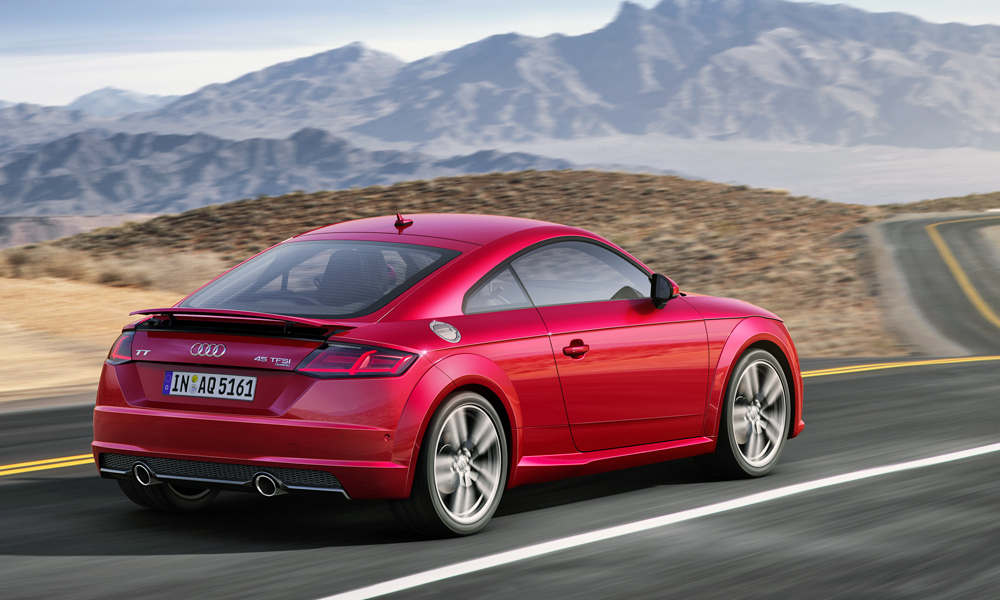 小改款奥迪tt双门轿跑车的"美好时代"即将到来