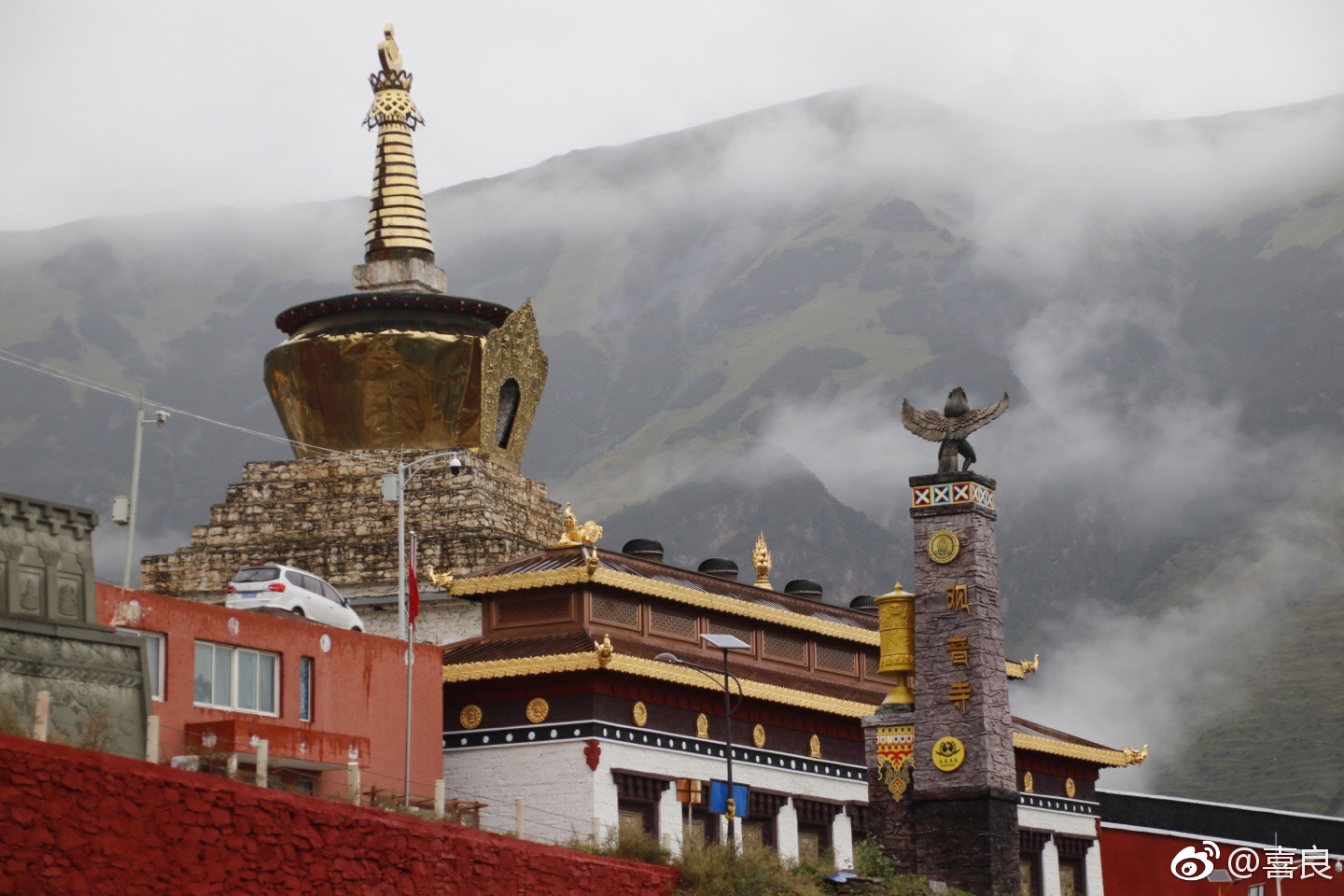 阿坝州观音桥镇观音庙