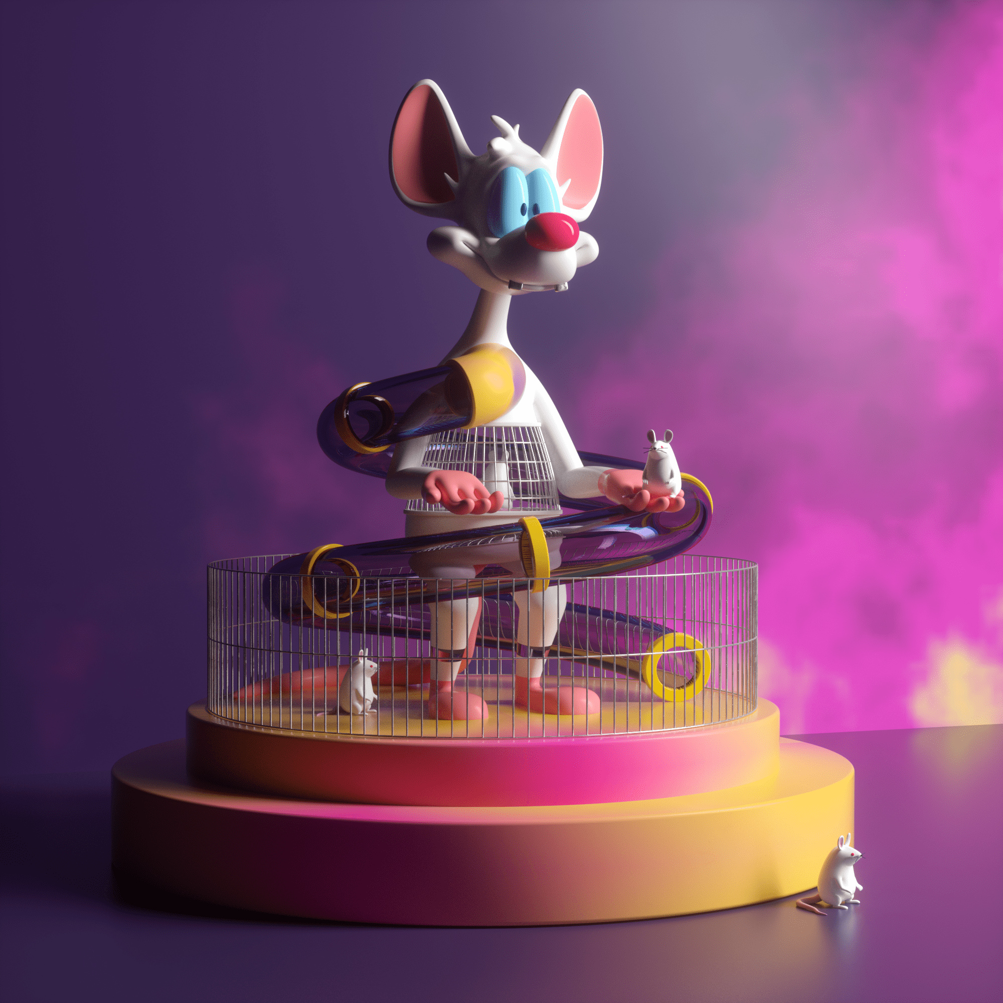 墨西哥设计师aaronmartinez最新的c4d设计作品