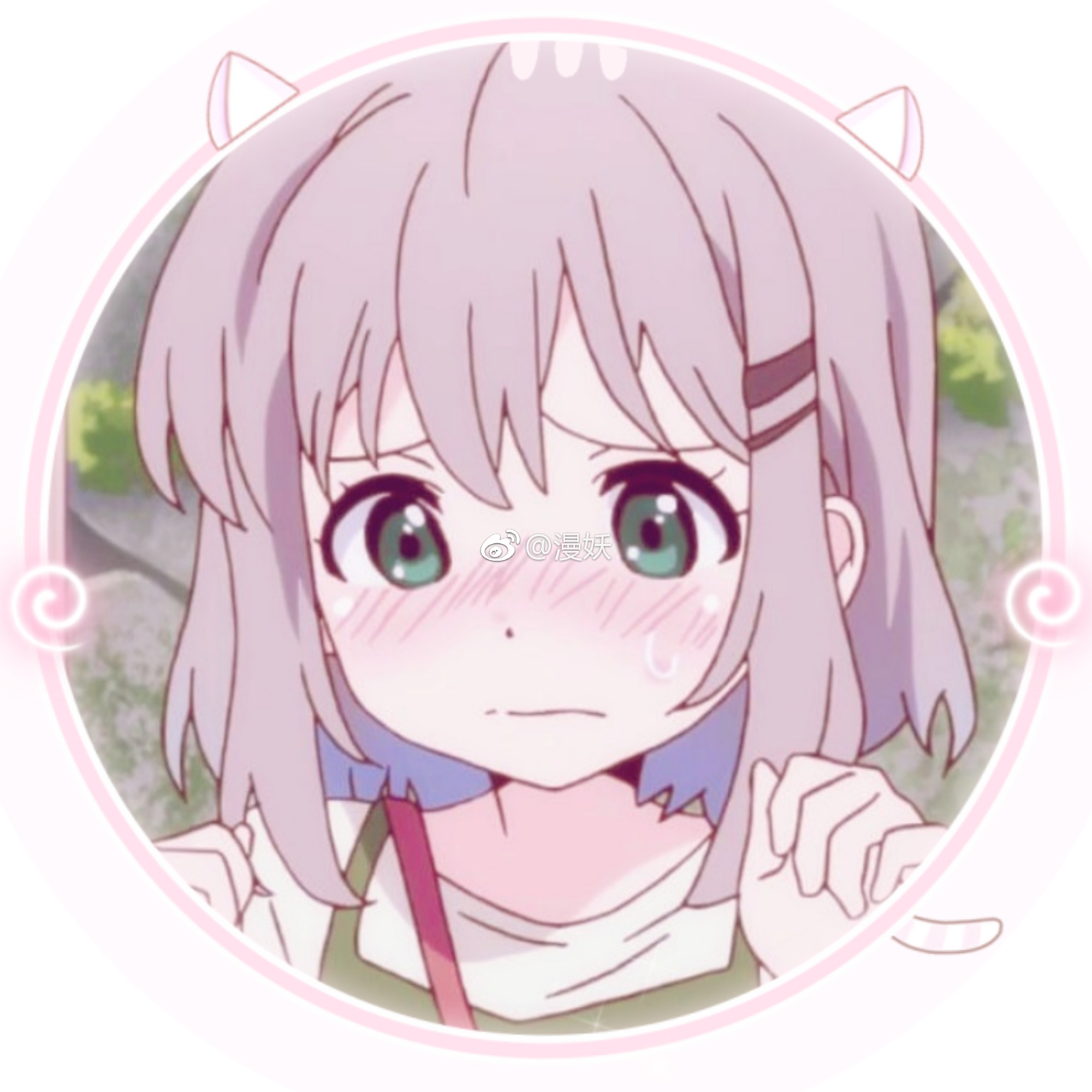 动漫头像letsgo登山少女77小清新美少女雪村葵79