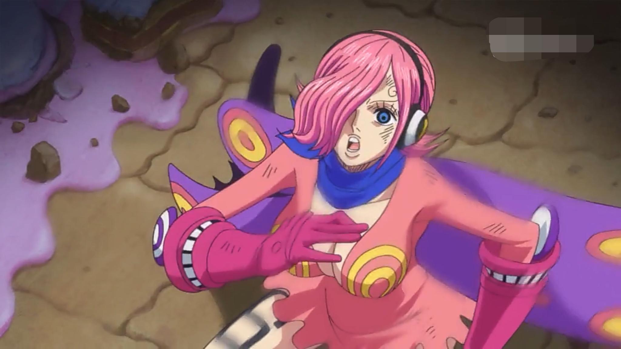 海贼王841:路飞四档全力一击bigmom无损,伽治贝基父亲节献礼!