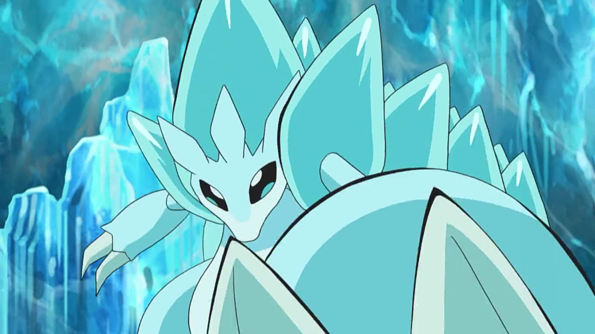 神奇宝贝莉莉艾的六尾被皮卡丘带坏居然有冰之石也不想进化