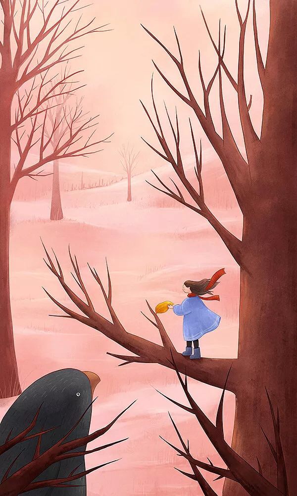 好棒的一组插画浪漫又治愈心灵广州平面设计师联盟