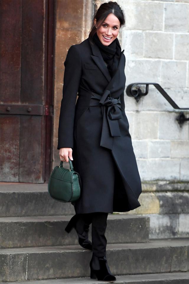 梅根王妃秋衣穿出新高度大衣时尚又保暖英国卖断货