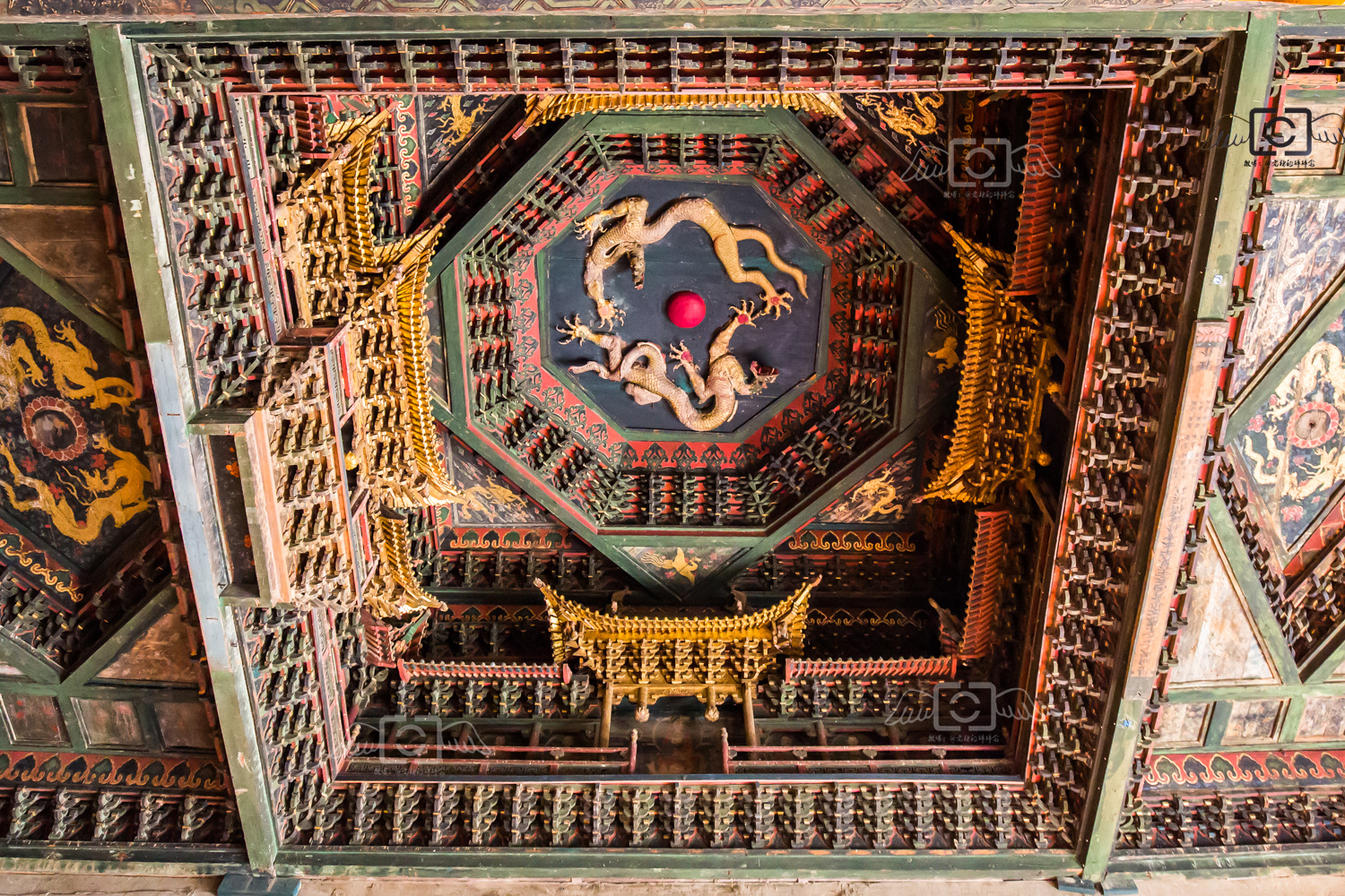 净土天宫,探访应县净土寺天宫楼阁。