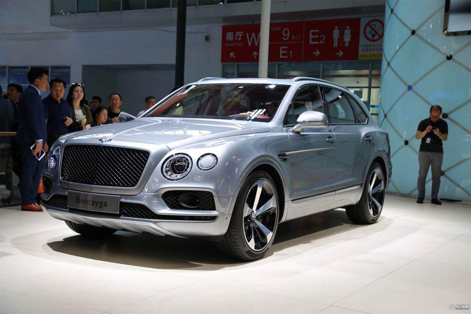宾利添越bentayga v8等车型亮相北京车展