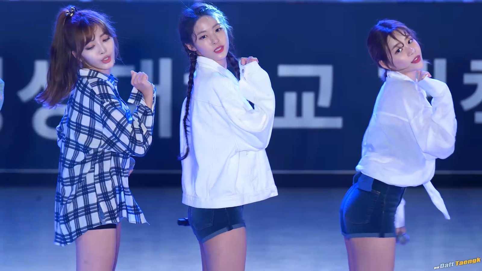 饭拍aoa雪炫美女,现场歌舞《excuse me》,这也太美了吧