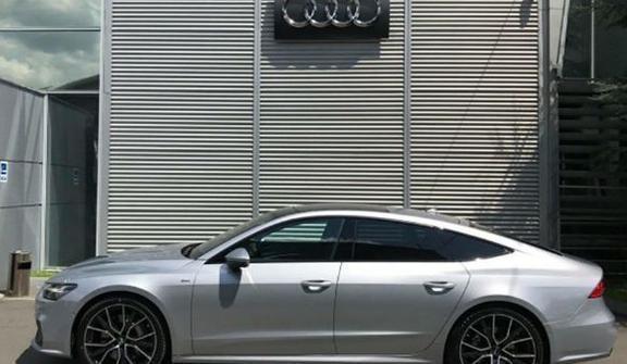 十九款奥迪a七已经到店,这内饰众泰再有十年都设计不出来