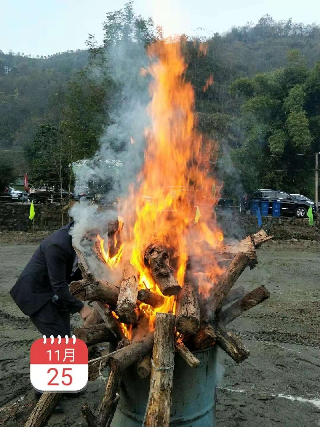 万州林海长城皮卡友生态采摘+自助烧烤自驾游圆满成功
