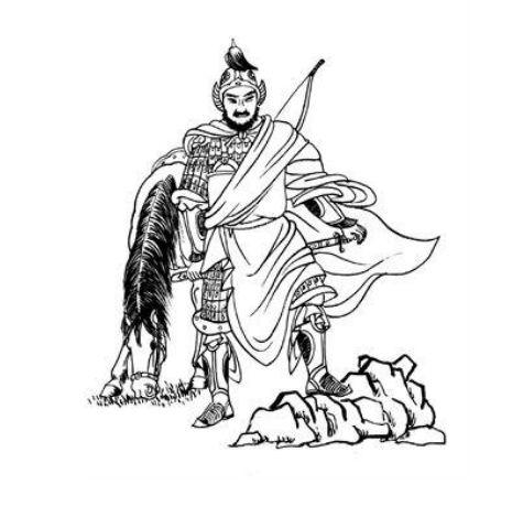 郅支单于 画像 这次攻防战,郅支单于作为游牧民族的首领,犯了一个最大