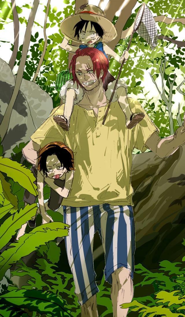 3,香克斯带小孩