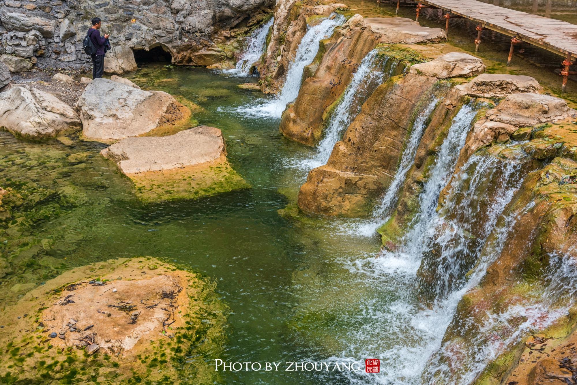 云台天瀑,亚洲单级落差最大的瀑布,水流却少的可怜