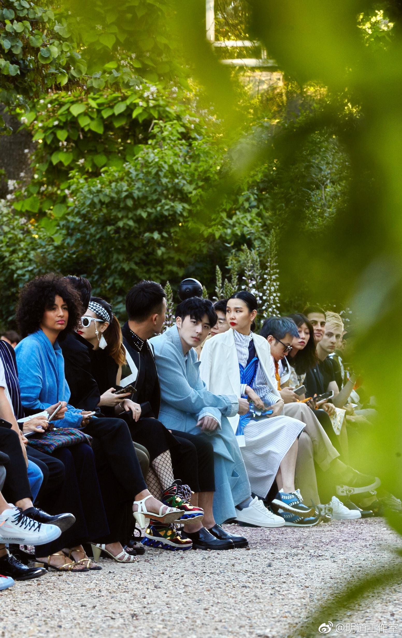 应邀出席seansuen2019ss男装秀