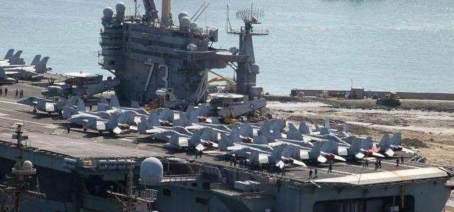 这艘航空母舰是接替美国的小鹰号航母,但是这样一艘海上巨无霸,曾经