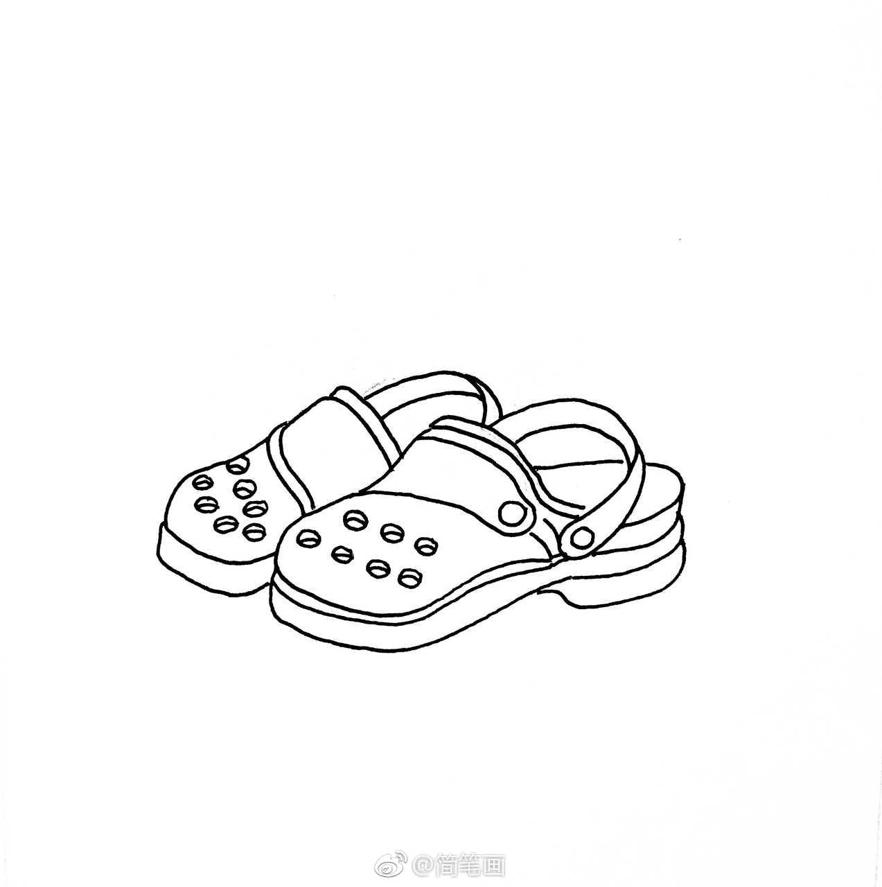 靴子图片简笔画,靴子简笔画儿童画,靴子简笔画(第13页)_大山谷图库